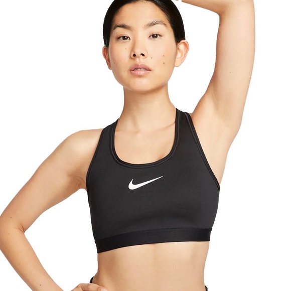 NWOT Nike Swoosh Sports Bra - Picture 1 of 3